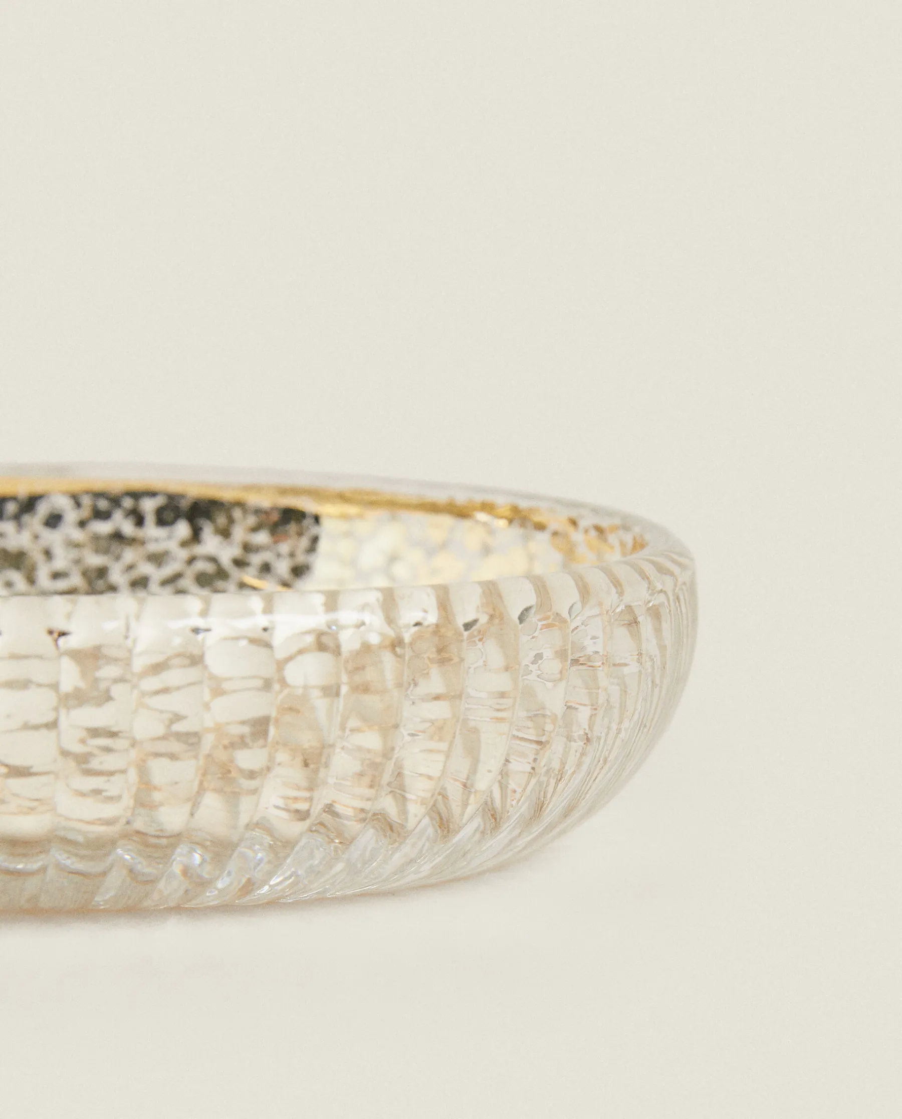 ZARA Home Mercurized Glass Soap Dish