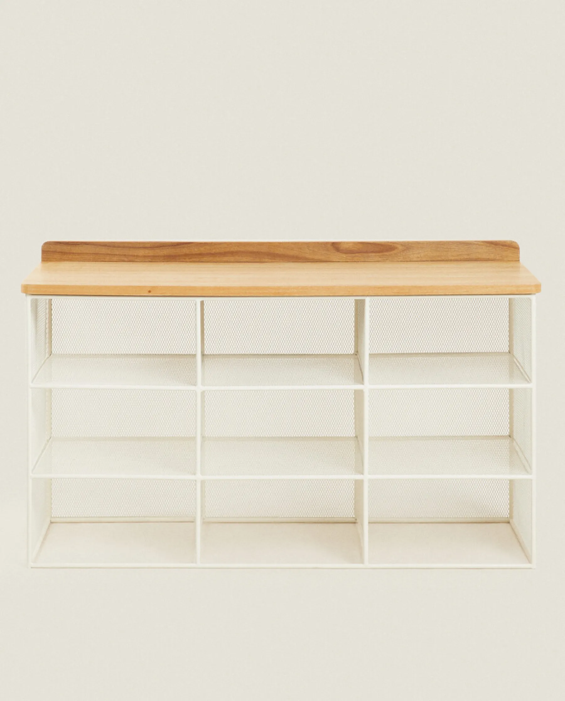 ZARA Home Metal And Wood Bench