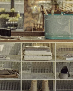 ZARA Home Metal And Wood Bench