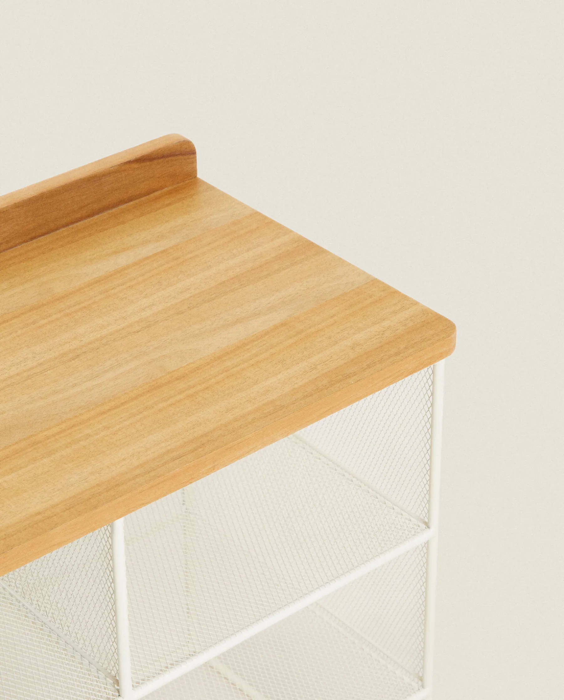 ZARA Home Metal And Wood Bench