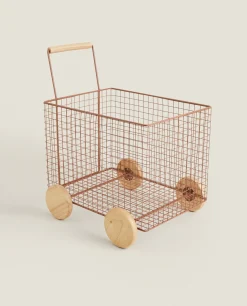 ZARA Home Metal Cart With Wheels