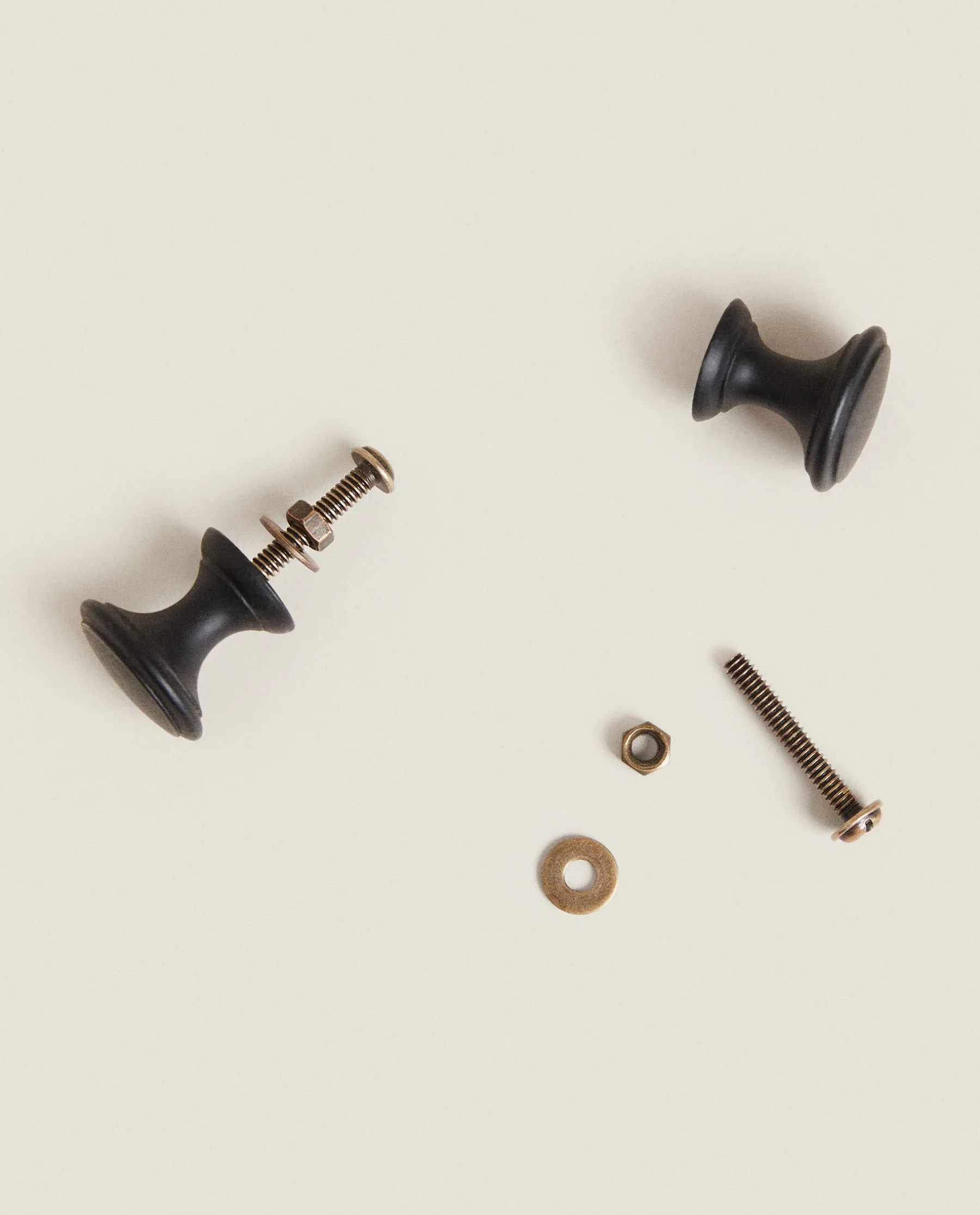 ZARA Home Metal Door Knob (Pack Of 2)