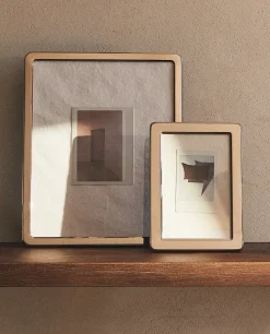ZARA Home Metal Frame With Rounded Edges