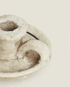 ZARA Home Mini Clay Candlestick