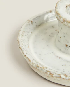 ZARA Home Mini Clay Candlestick