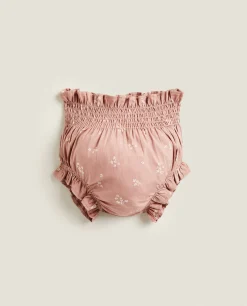ZARA Home Mini Floral Print Bloomers