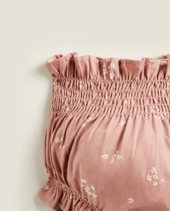 ZARA Home Mini Floral Print Bloomers