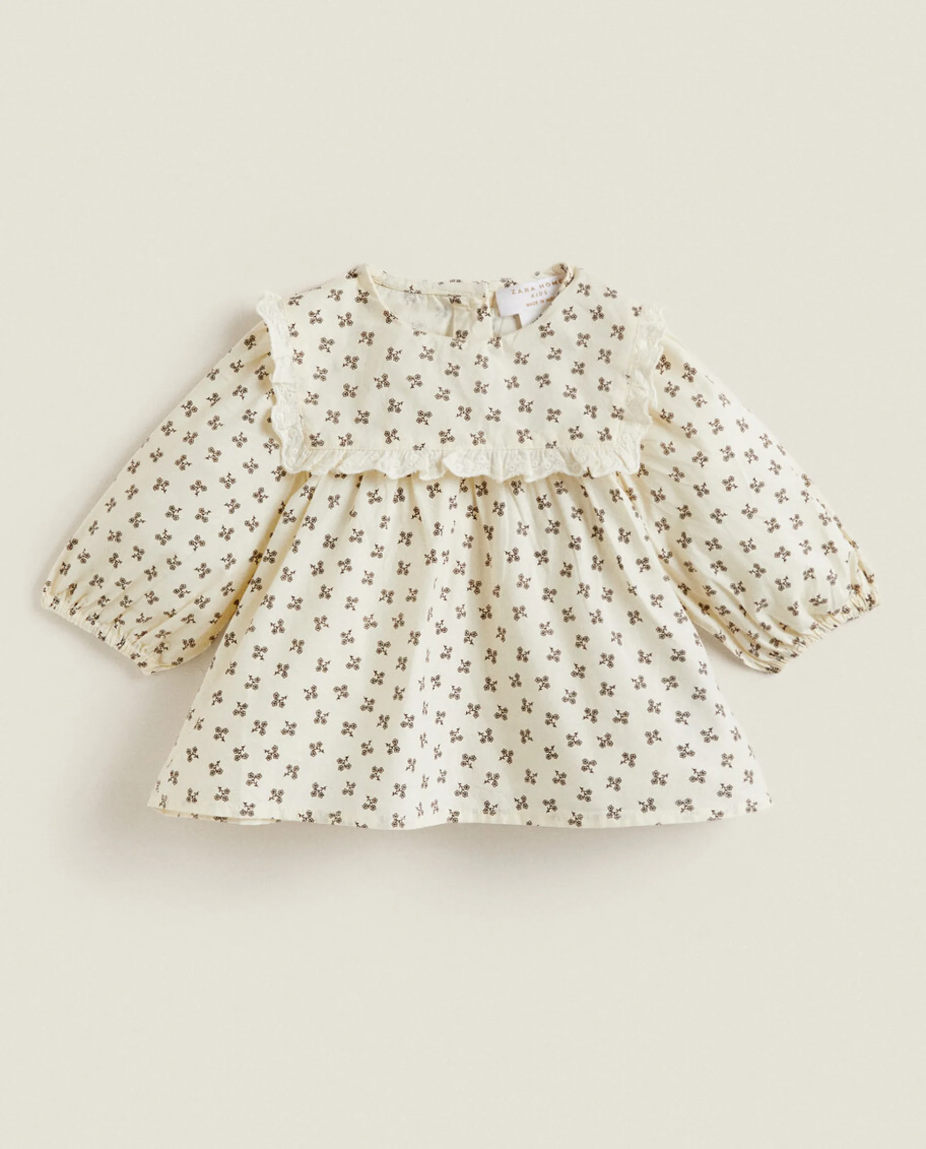 ZARA Home Mini Flower Baby Shirt