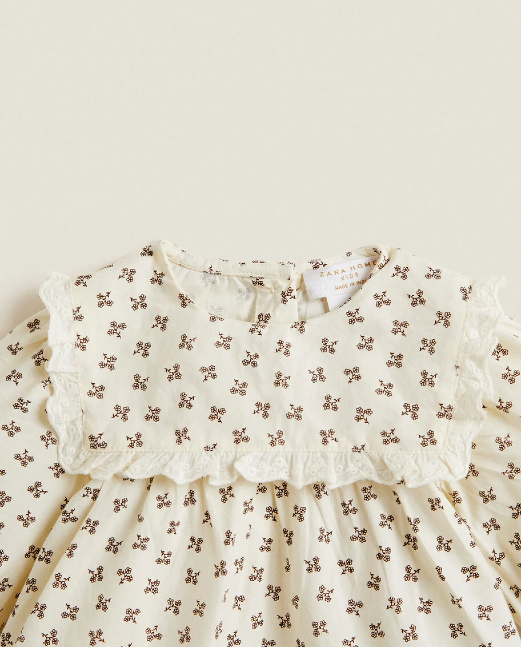 ZARA Home Mini Flower Baby Shirt