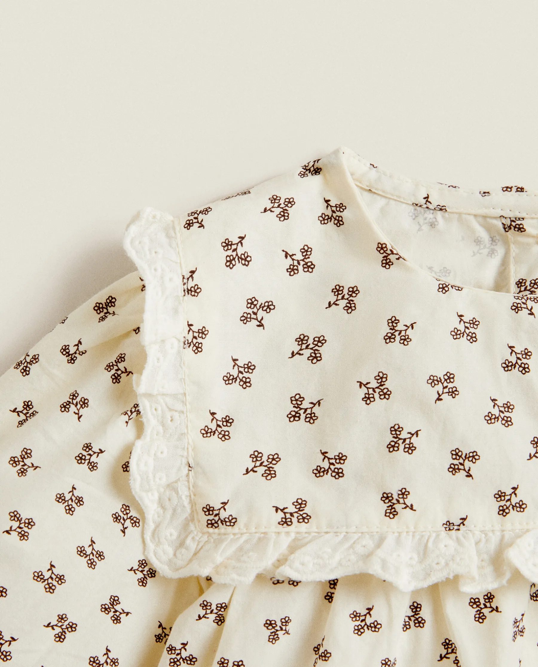 ZARA Home Mini Flower Baby Shirt
