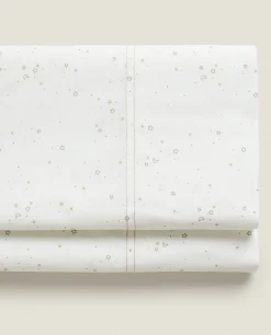 ZARA Home Moon And Star Flat Sheet Set