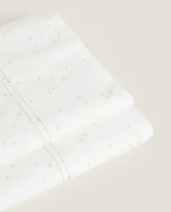 ZARA Home Moons And Stars Flat Sheet