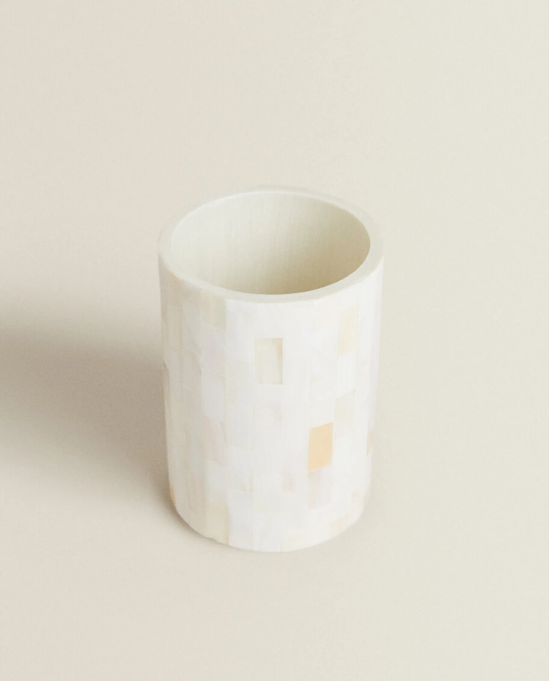 ZARA Home Mother-Of-Pearl Tumbler