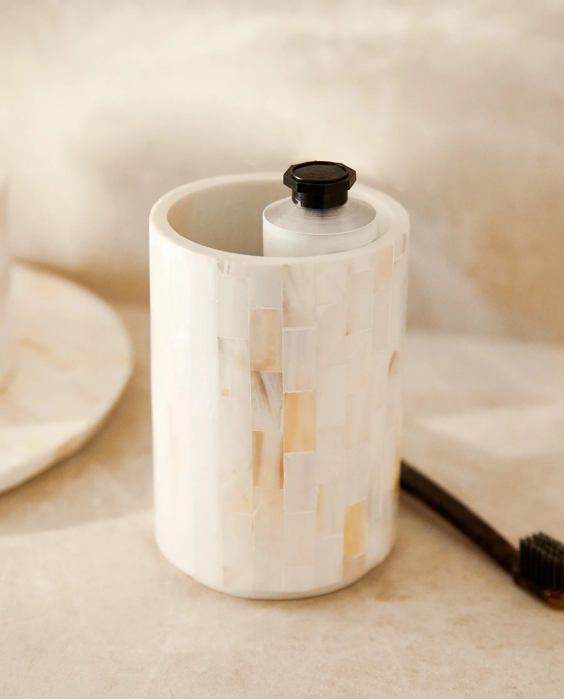 ZARA Home Mother-Of-Pearl Tumbler