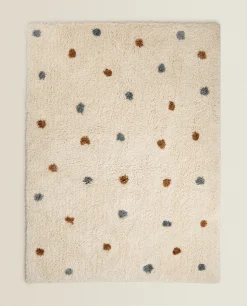 ZARA Home Multicolored Dotted Rug