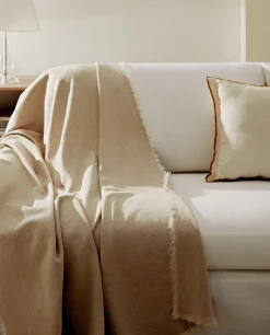ZARA Home Multipurpose Linen Blanket