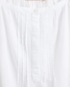 ZARA Home Nightgown With Embroidered Butterflies