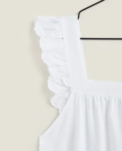 ZARA Home Nightgown With Ruffles