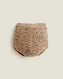 ZARA Home Openwork Baby Bloomers