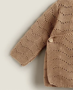 ZARA Home Openwork Cardigan