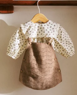 ZARA Home Openwork Overalls