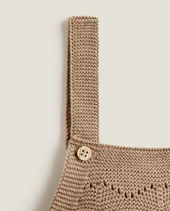 ZARA Home Openwork Overalls