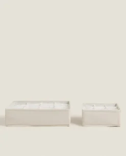 ZARA Home Organizer Basket With Compartments