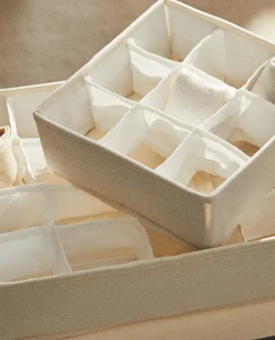 ZARA Home Organizer Basket With Compartments