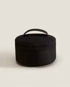 ZARA Home Oval Technical Fabric Toiletry Bag