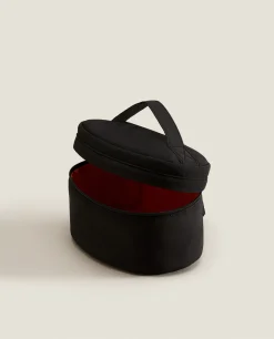 ZARA Home Oval Technical Fabric Toiletry Bag