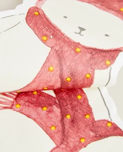 ZARA Home Pack Of Children'S Paper Napkins With Christmas Bunny Rabbit