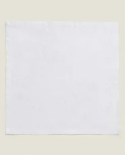 ZARA Home Pack Of Christmas Glittery Floral Jacquard Napkins