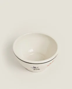 ZARA Home Painted Flower Bowl