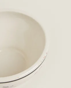 ZARA Home Painted Flower Bowl