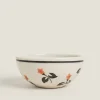 ZARA Home Painted Flower Mini Bowl