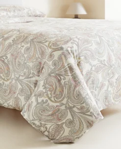 ZARA Home Paisley-Print Duvet Cover