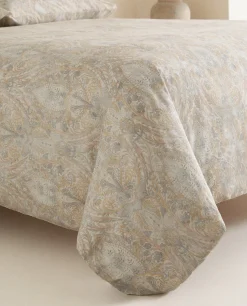 ZARA Home Paisley-Print Duvet Cover