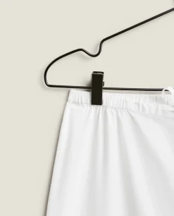 ZARA Home Pants With Lace Trim Hems
