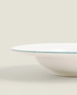 ZARA Home Pasta Plate With Rim