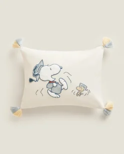 ZARA Home Peanuts™ Throw Pillow Cover With Tassels