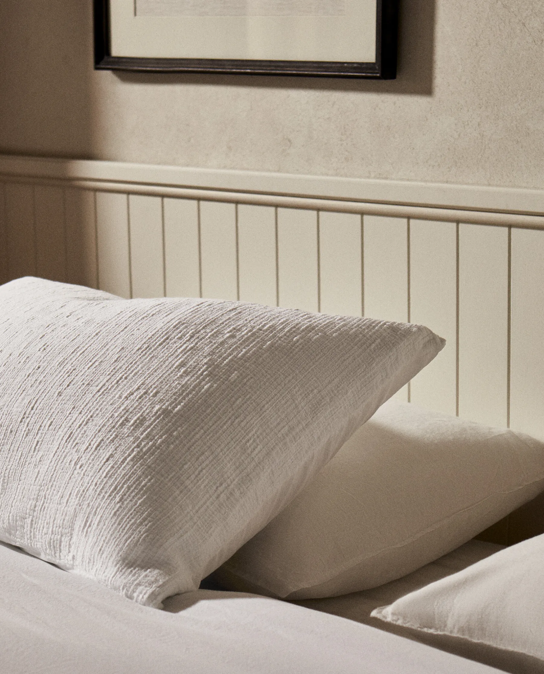 ZARA Home Pillowcase With Bedspread Quilt Effect