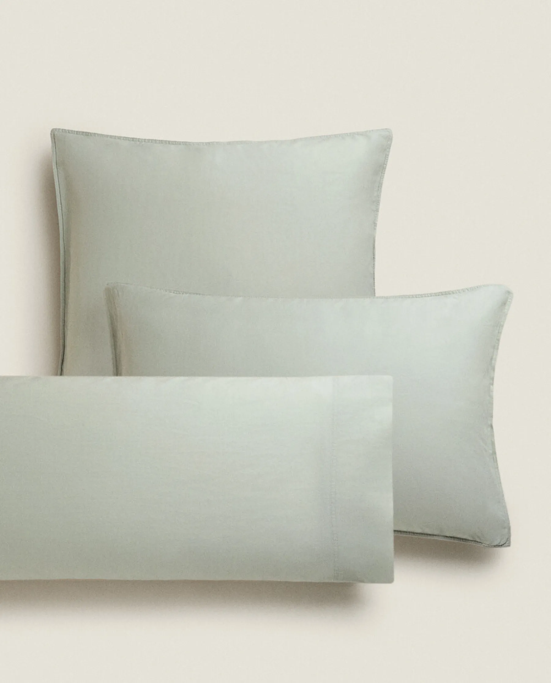 ZARA Home Pillowcase With Double Topstitching
