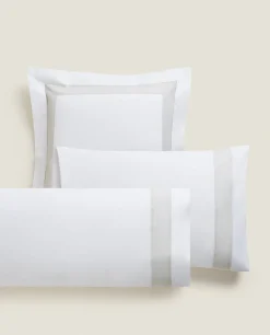 ZARA Home Pillowcase With Linen Border