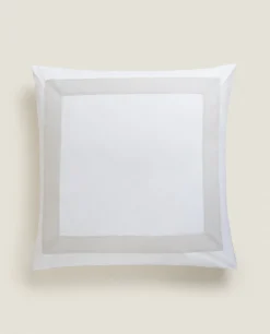 ZARA Home Pillowcase With Linen Border
