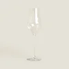 ZARA Home Plain Crystalline Sparkling Wine Flute