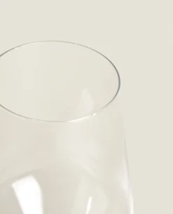 ZARA Home Plain Crystalline Wine Glass
