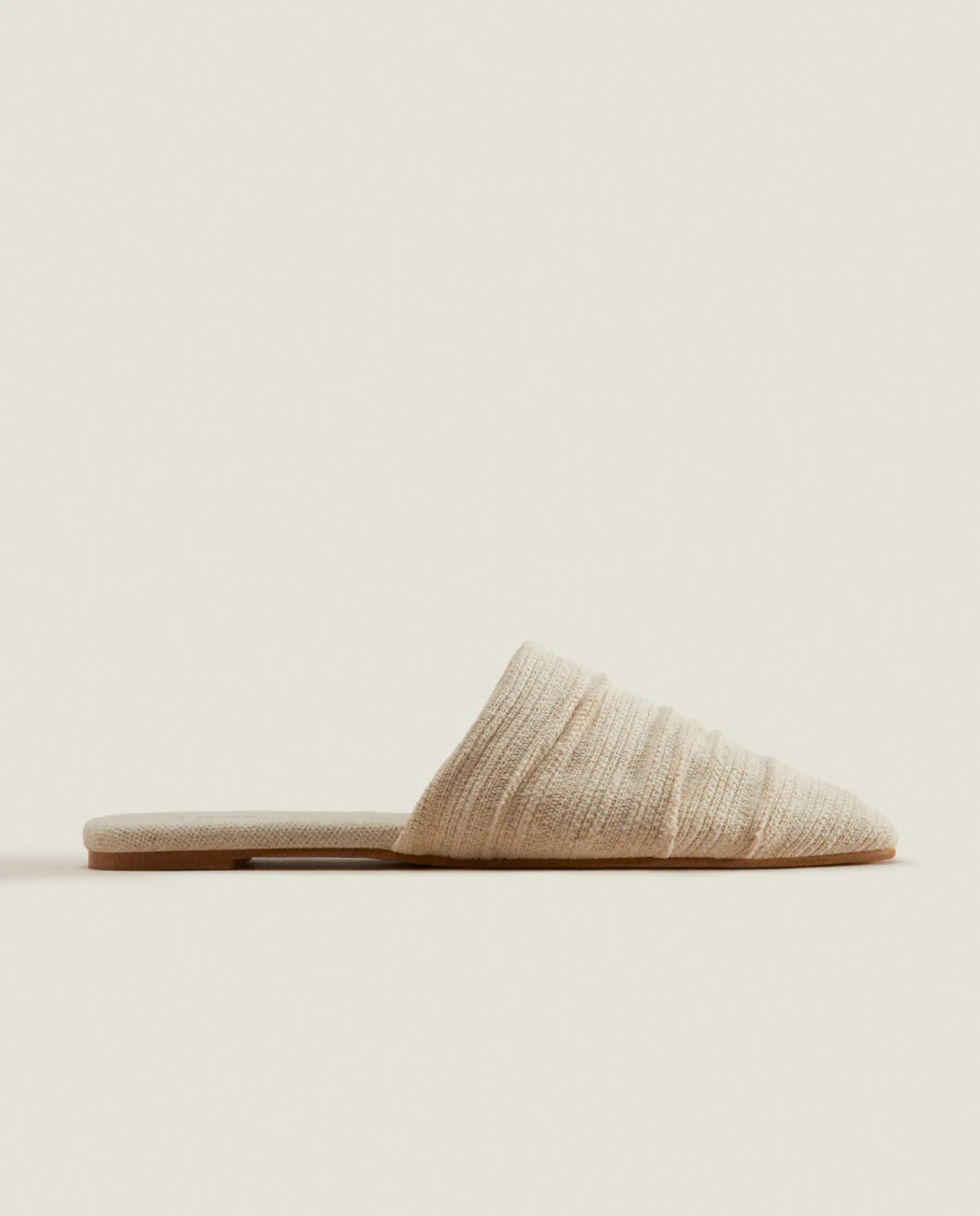 ZARA Home Pleated Mules