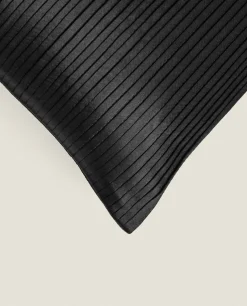 ZARA Home Pleated Throw Pillow Cover
