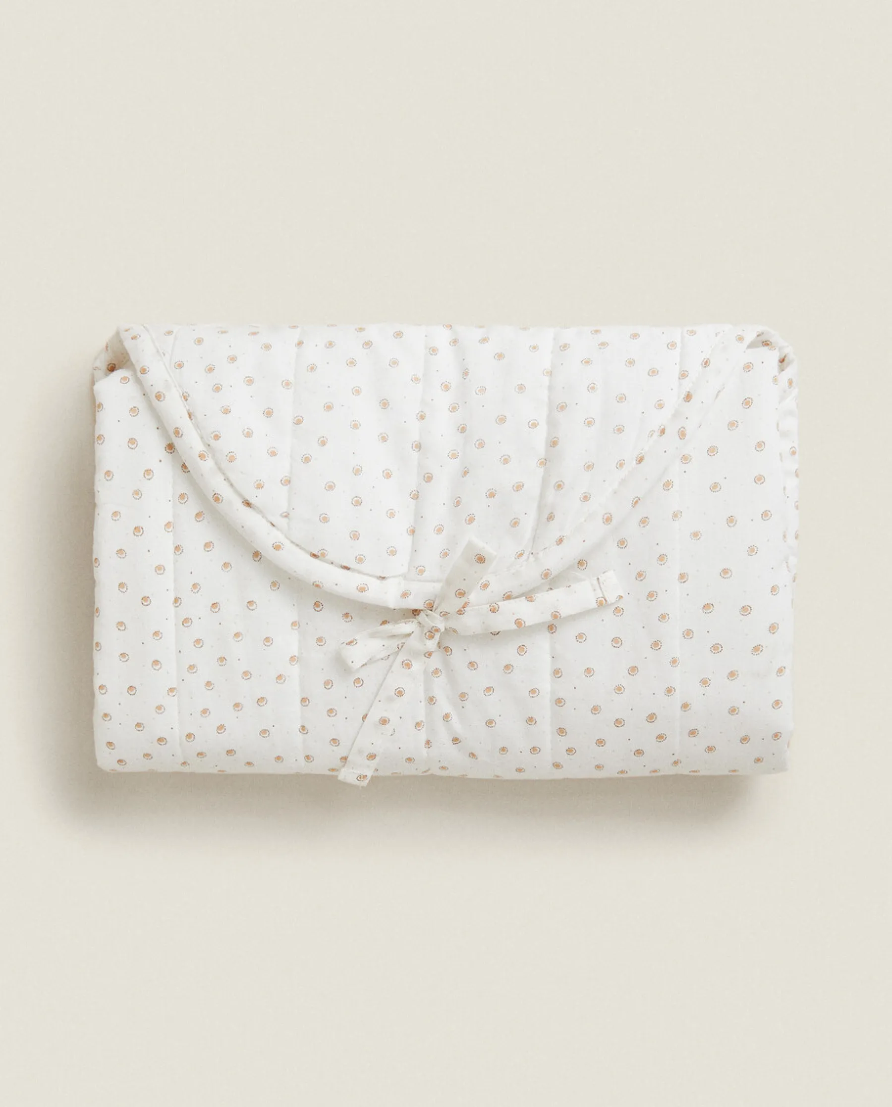 ZARA Home Polka Dot Cotton Changing Mat