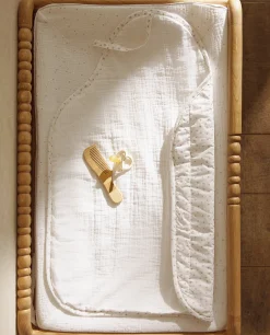 ZARA Home Polka Dot Cotton Changing Mat